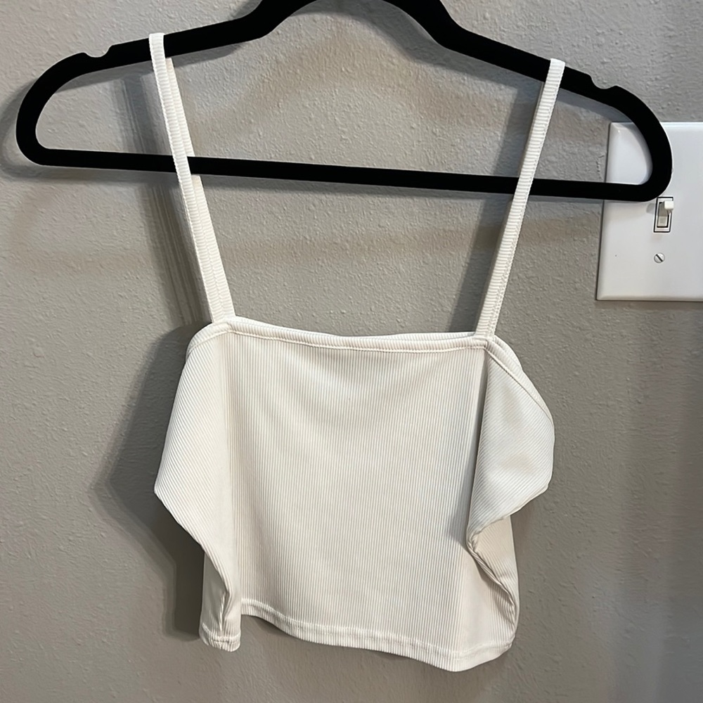SHEIN - white crop top